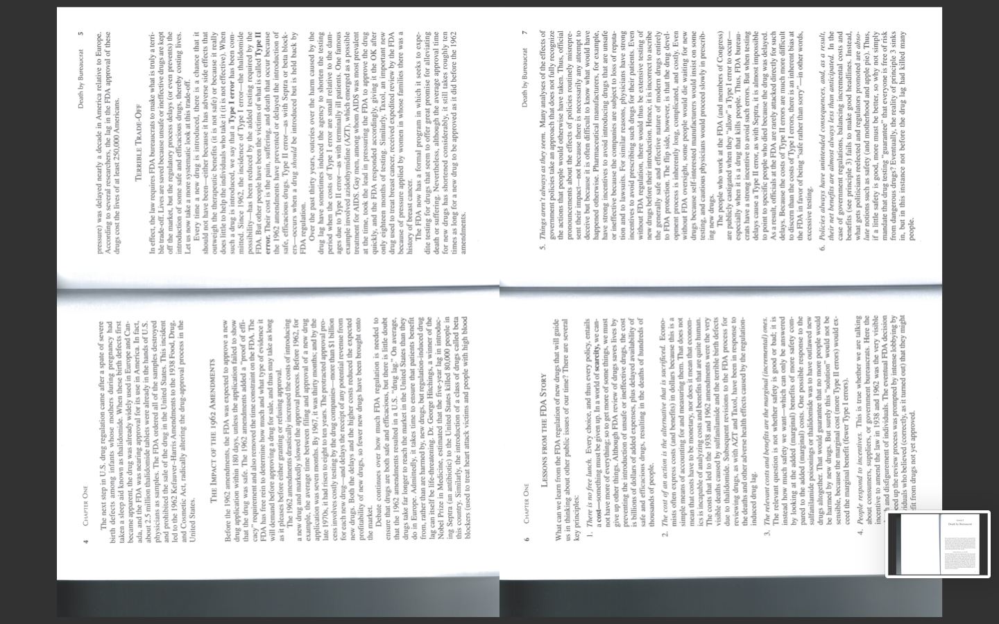 a lethal reaction to a drug prescribed by your doctor? Or because