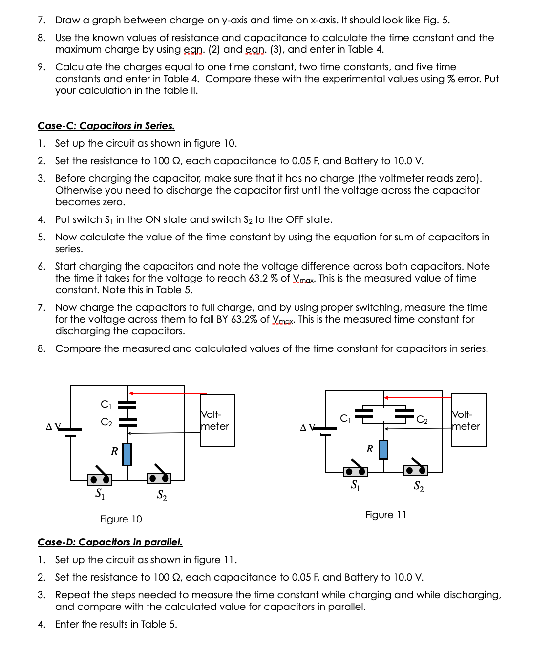 it takes for the capacitor to charge and discharge to some value.