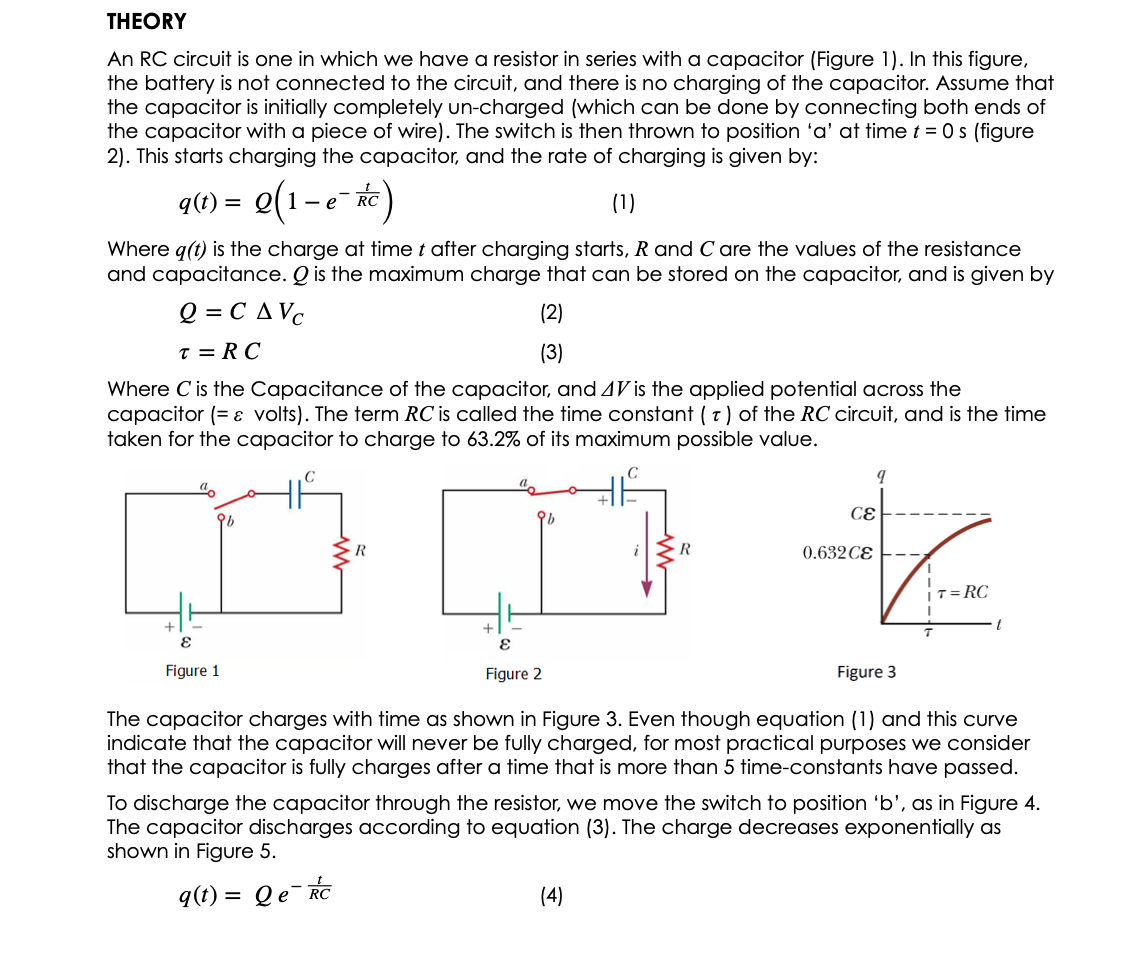 measure the voltage across the capacitor, which will be indicative of the
