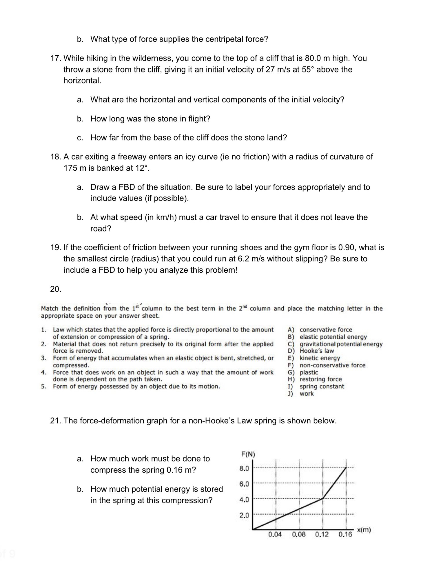 has 50 questions and should take you 2 hours to complete. 1.