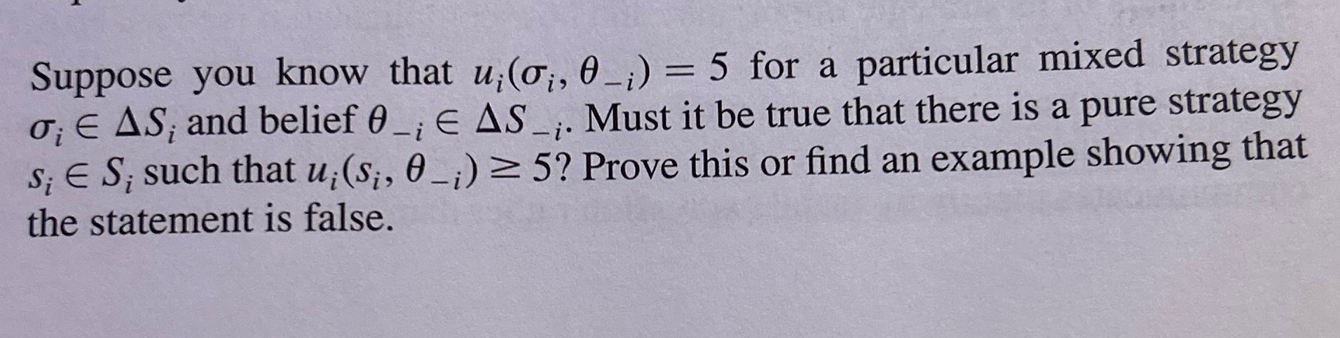  Suppose you know that u;(0;, 0_;) = 5 for a particular