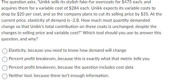 $125. Sipho's buys these phones for $75 each. Price elasticity at their