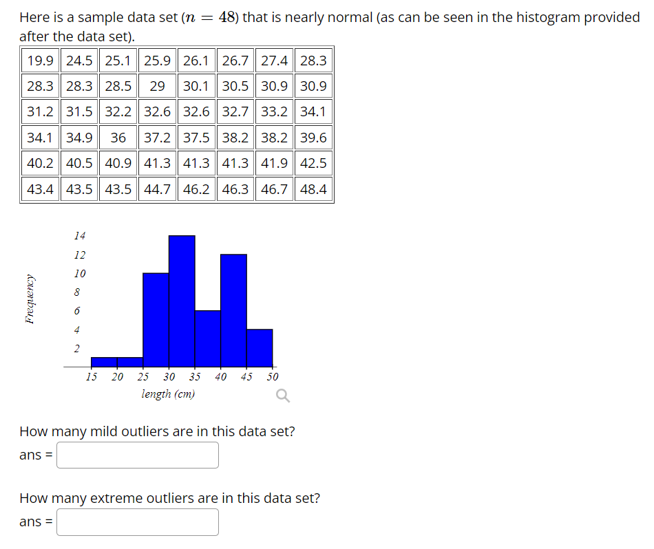 sorted. 57.6 59.3 61.4 63.3 63.5 64.1 64.7 66.1 66.3 66.9 67