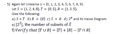 {0, 1, 2, 3, 4, 5, 6, 7, 8, 9). Let S