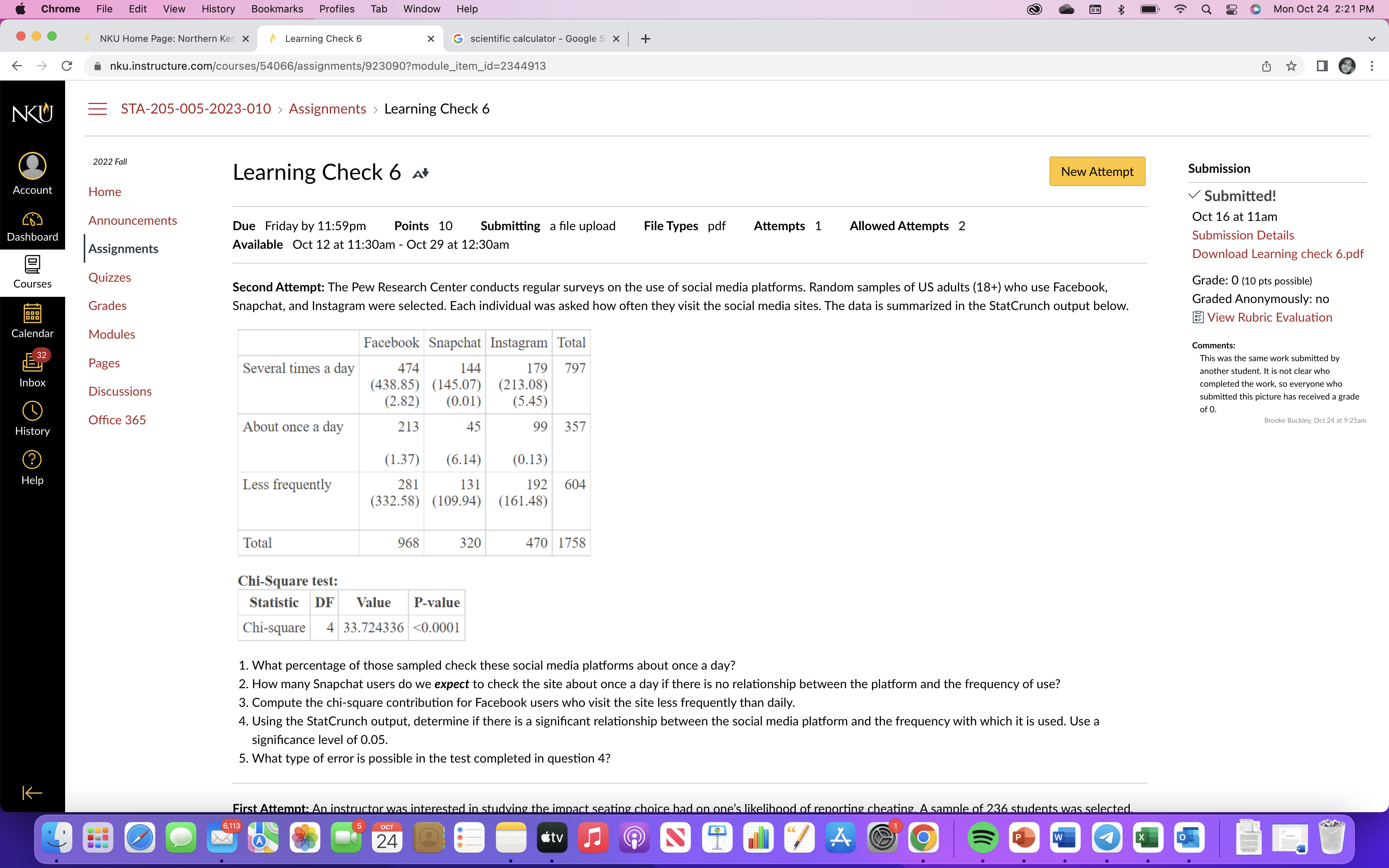 Chrome File Edit View History Bookmarks Profiles Tab Window Help -