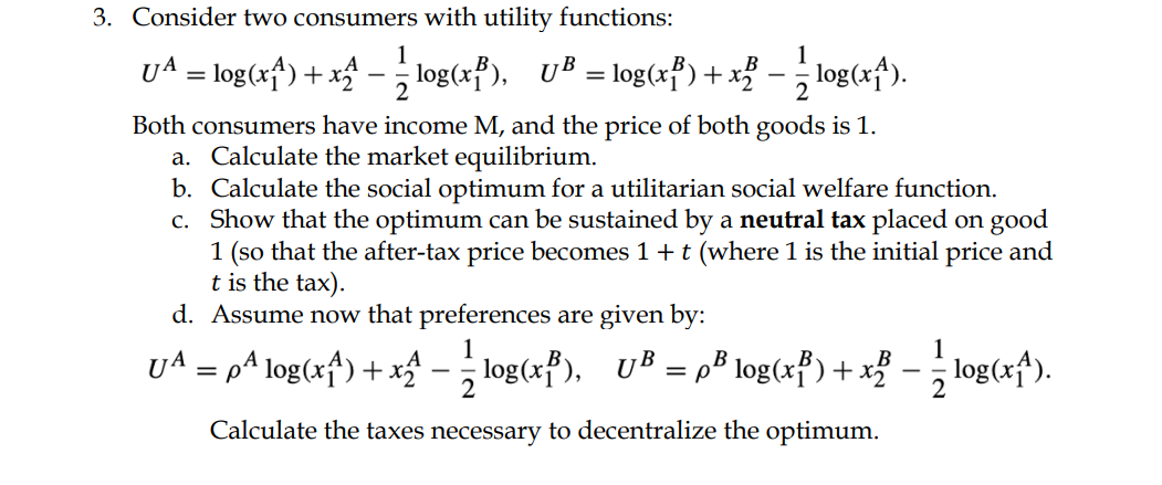 x2 log(xB), UB = log(x ) + x2 2 - log (xA).