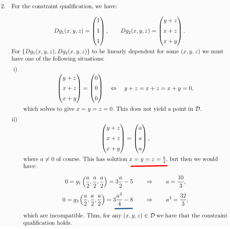 RED below. How is this equation determined ?My second relates to the