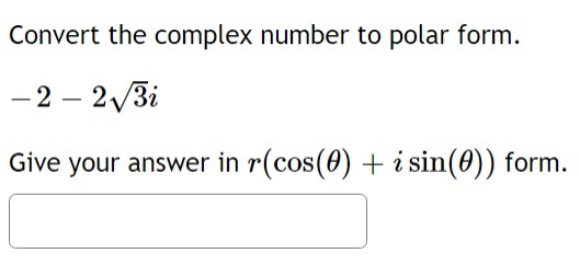 third roots of the complex number 2 33?. Write the roots in