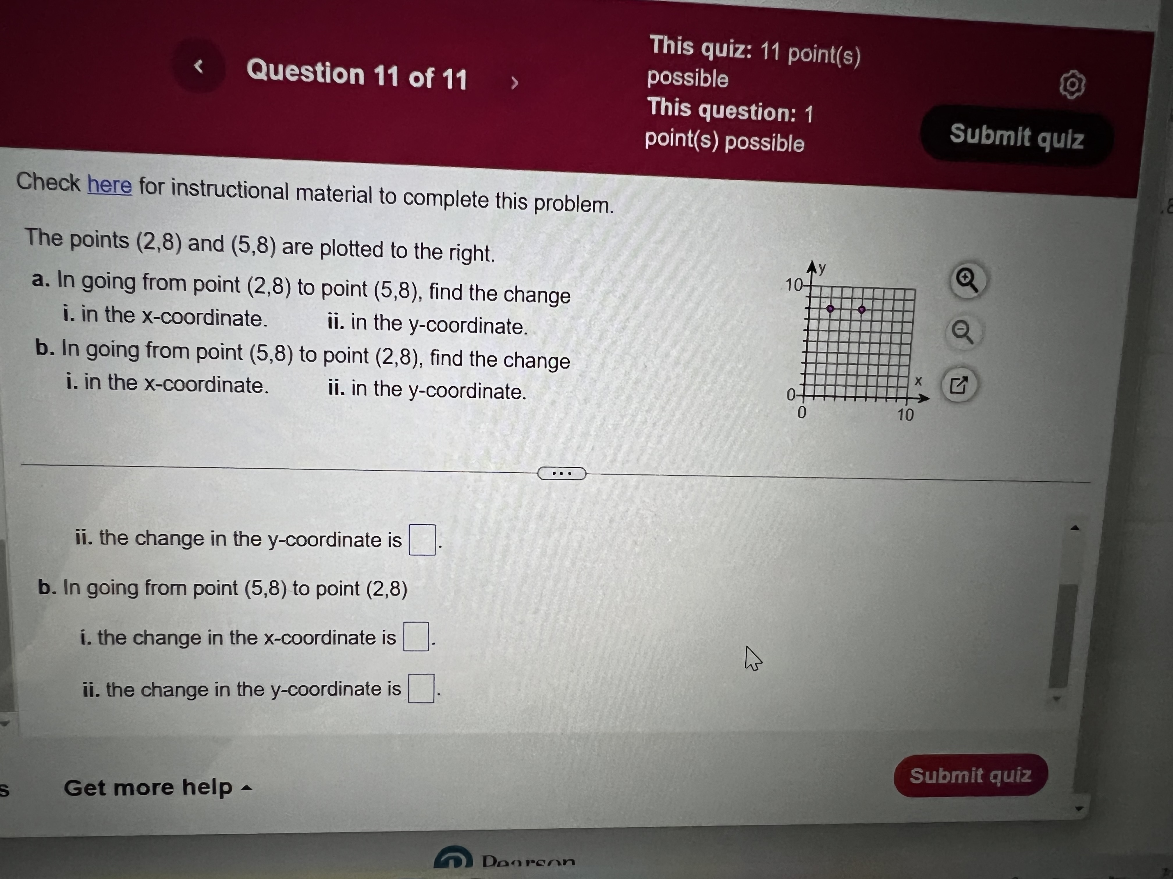 and a, identify the independent variable and the dependent variable. O A.