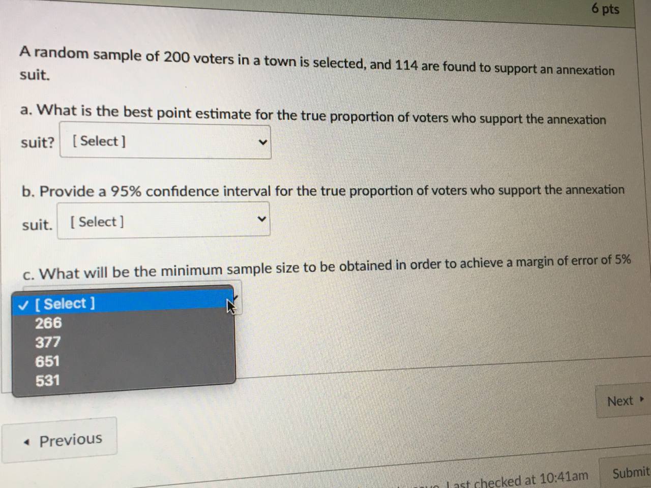and 114 are found to support an annexation suit. a. What is