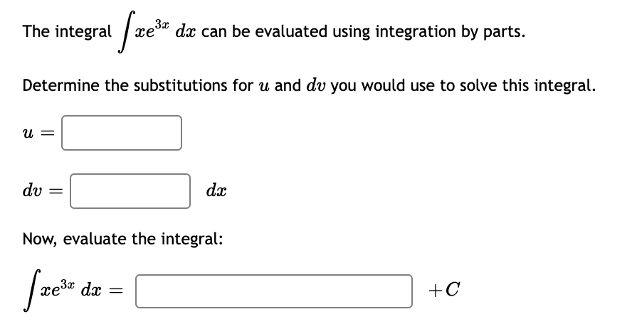 - 8)e" dt = + CFind the indefinite integral. Hint: This question