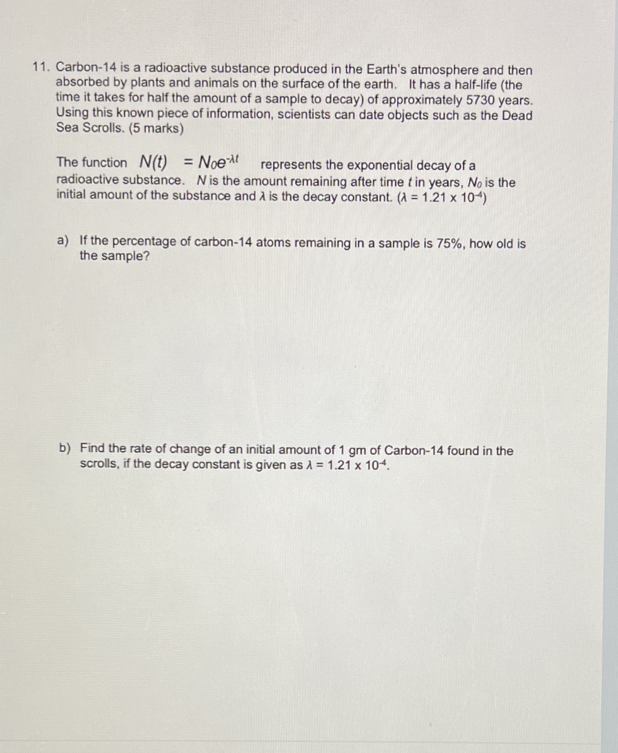Hello I need some help with this question. If you could