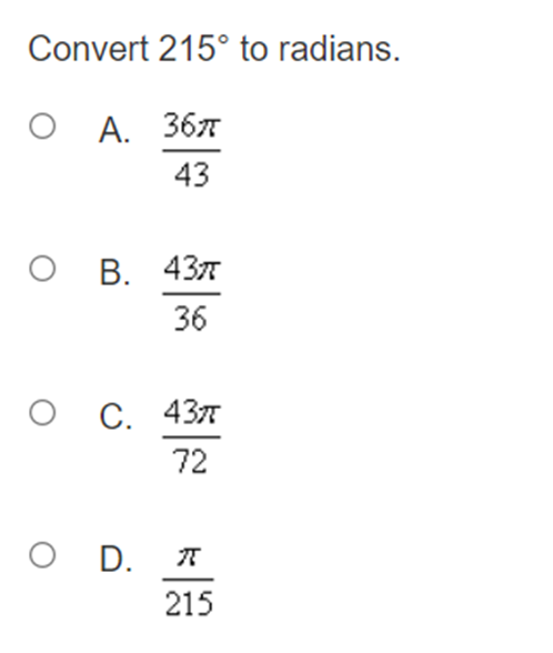 the ground 6 ft. away from the wall. What angle. rounded to