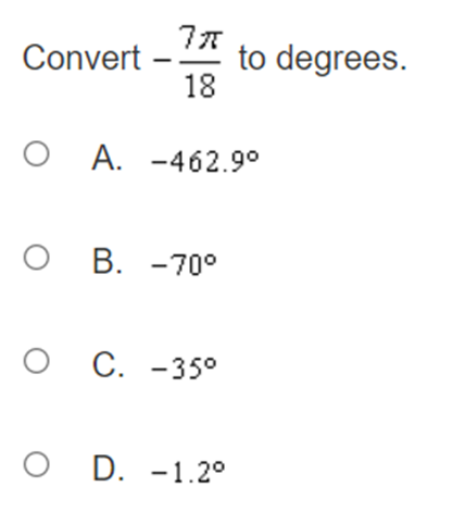 measures of all angles. O A. 27, 63, 90 O B. 30,