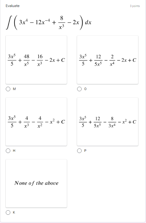 In (5 + x) ?| + c Oo OK x +3 -
