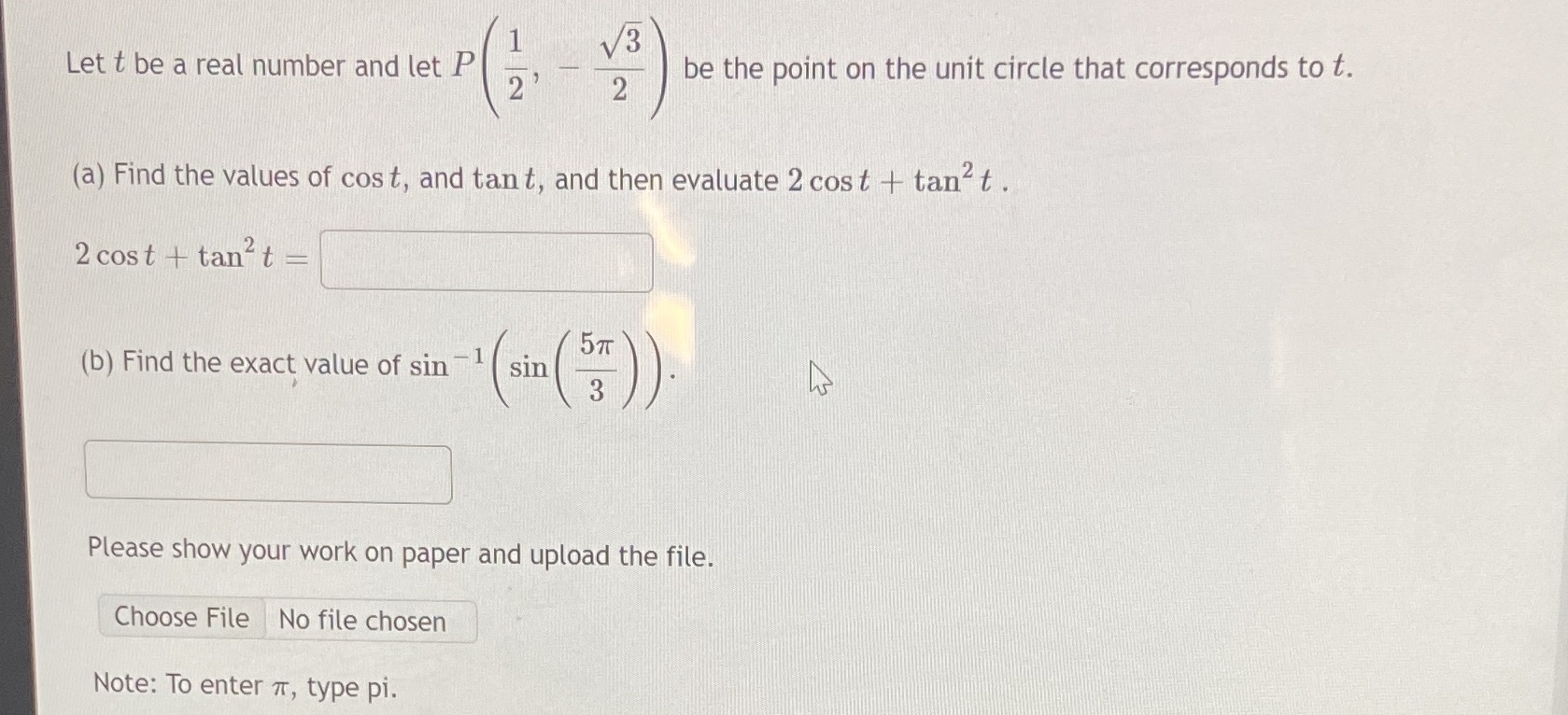  Help please it's a pre calculus question, could I also get