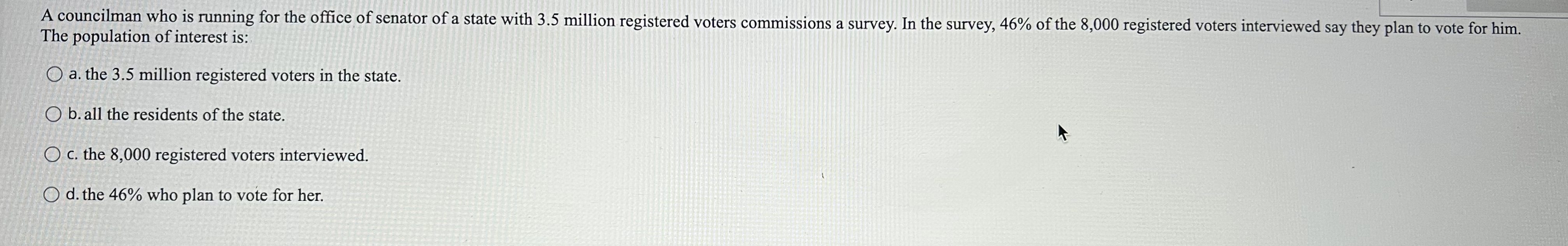 c. all the adult walnut trees in this forest. O d. the