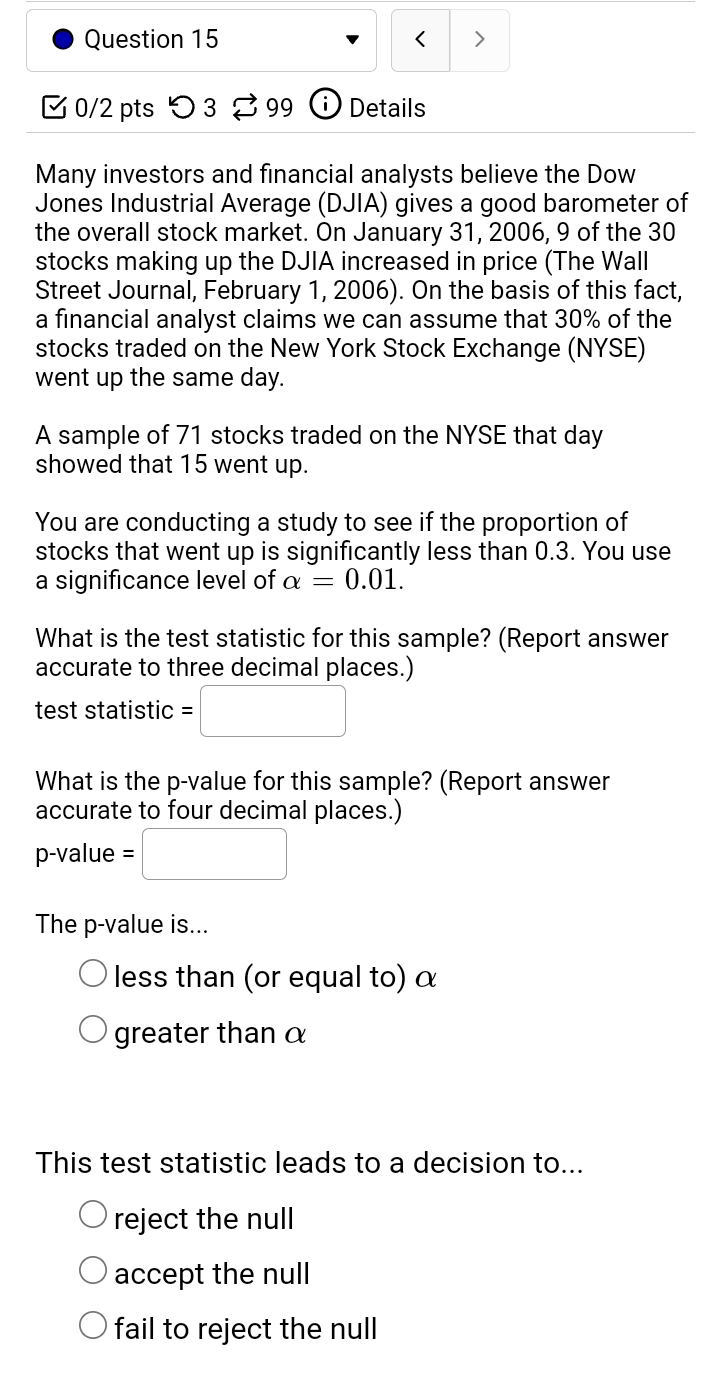 went up the same day. A sample of 71 stocks traded on