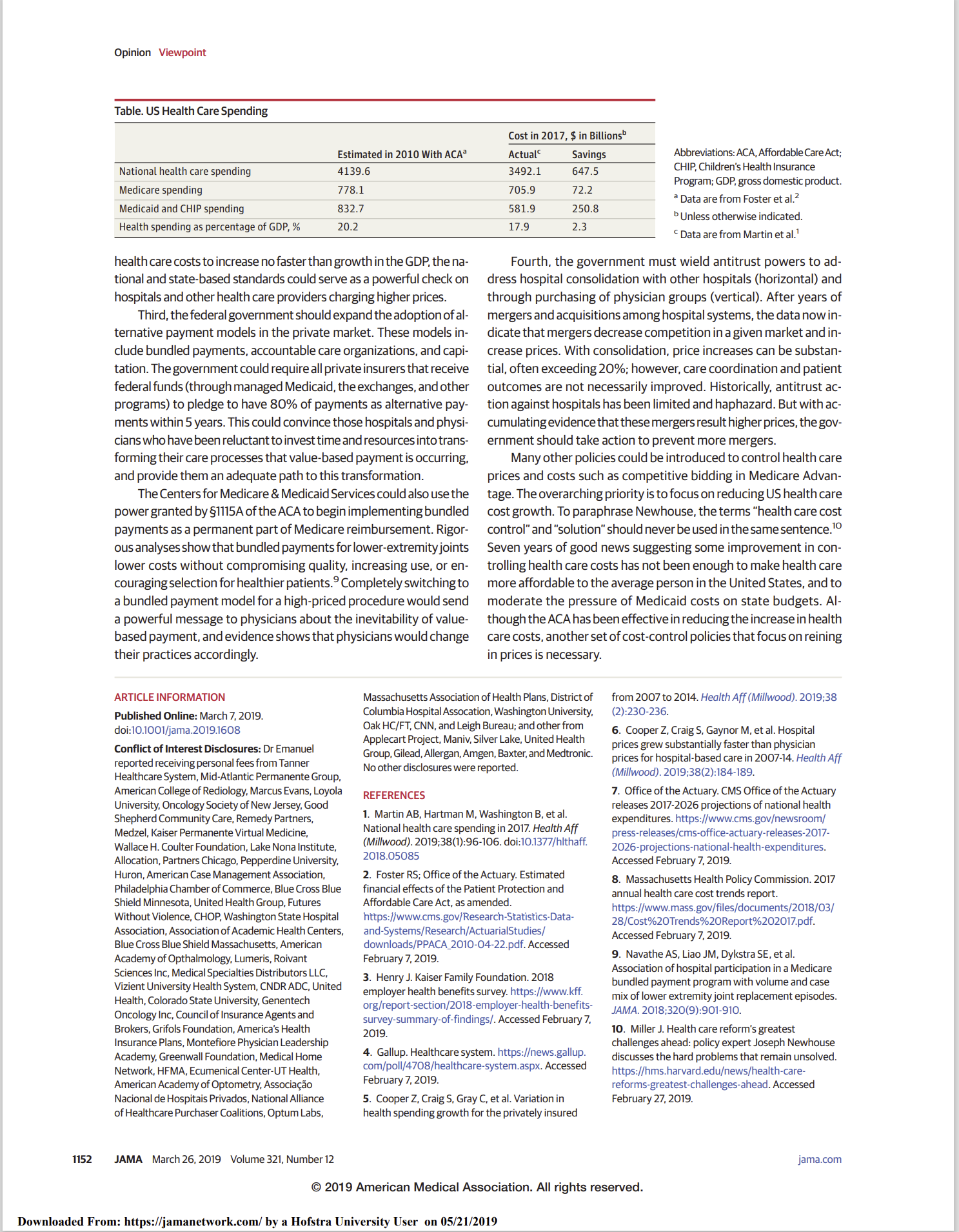 of Pennsylvania, Philadelphia. Ezekiel J. Emanuel, MD. PhD Department of Medical Ethics