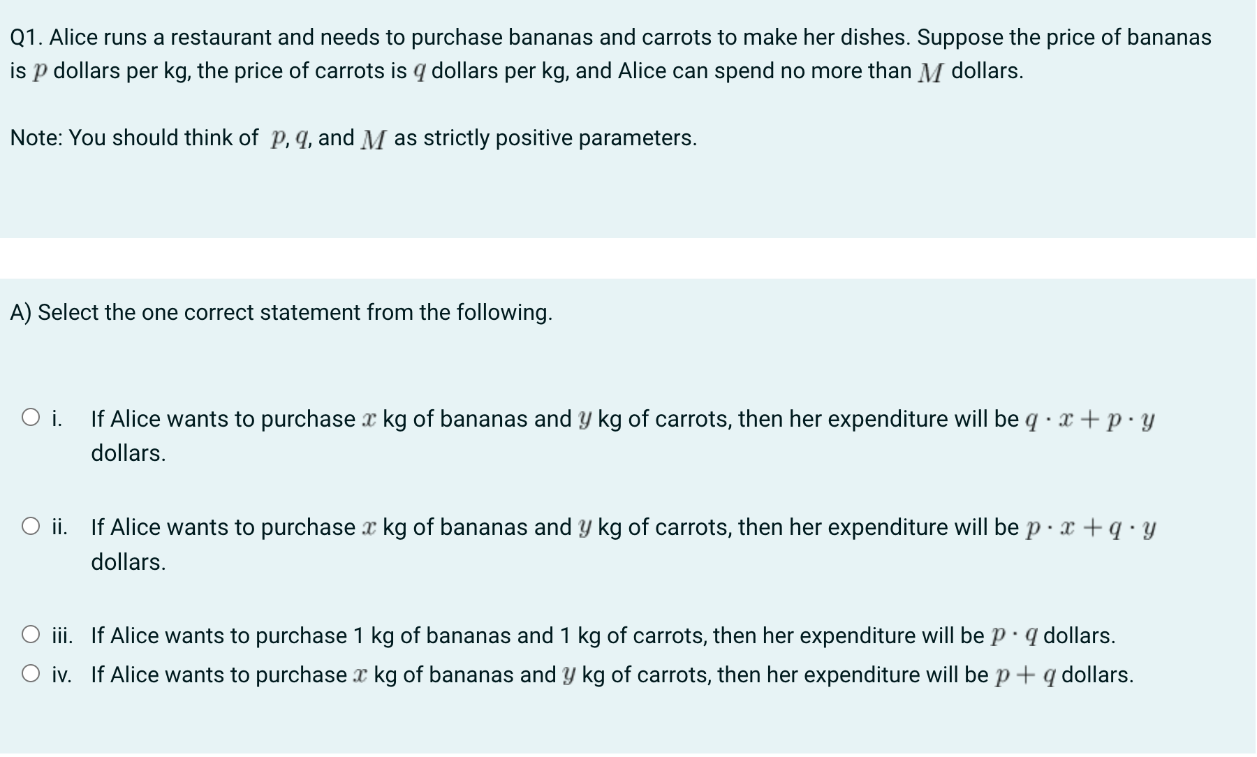 then what is the maximum quantity of bananas she can buy given