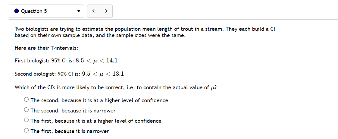 '3' if building a T-lnteryal, you always need n For a given