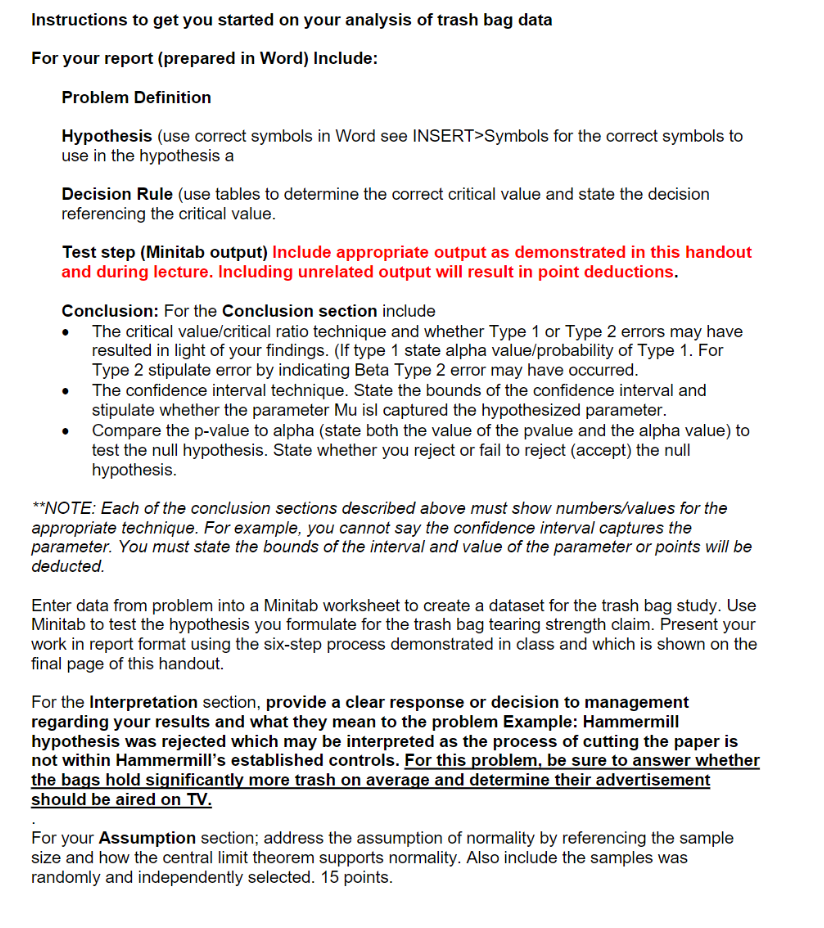 following: Please reduce the amount of information in Problem Definition to two