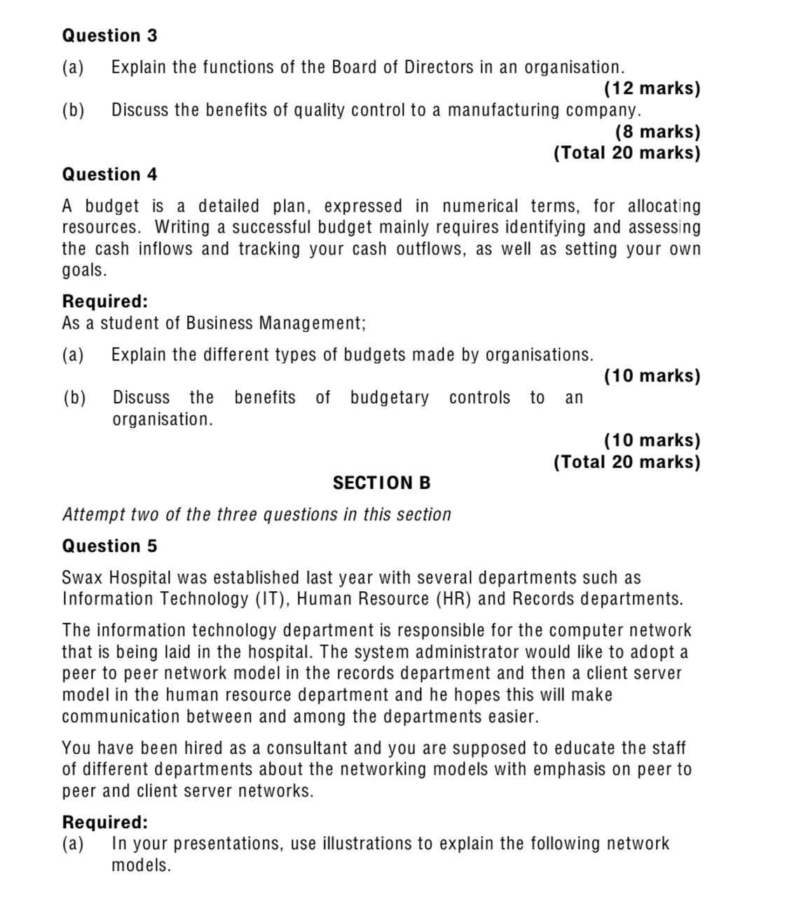 as managers, transporters. herdsmen and one visiting agricultural officer. Using his experience