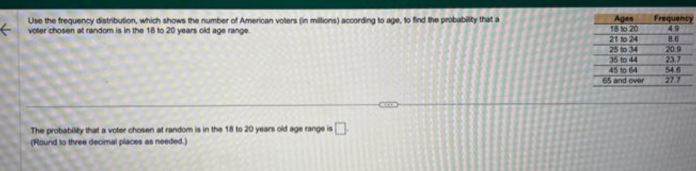  please fast and correct the answer Use the frequency distribution, which