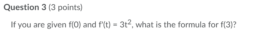 describes the object's position at time t = 8. Do not evaluate