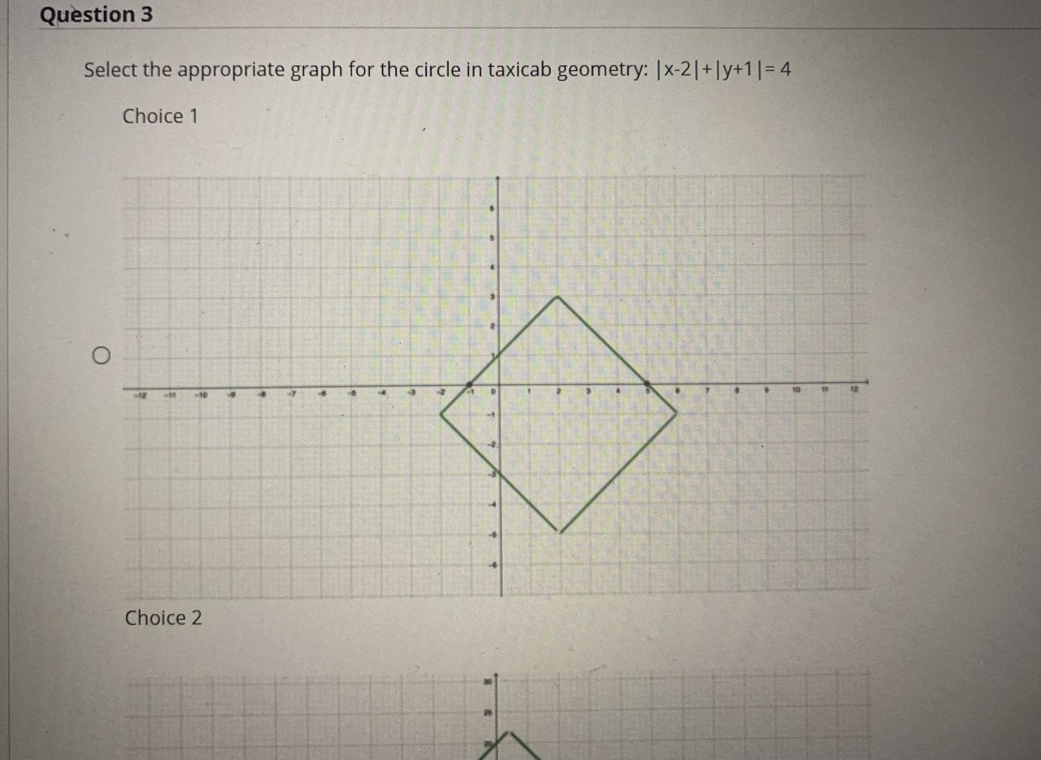 of vertex B? C m B DQuestion 3 Select the appropriate graph
