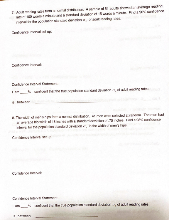 the best point estimate for the population standard deviation of ? 3.