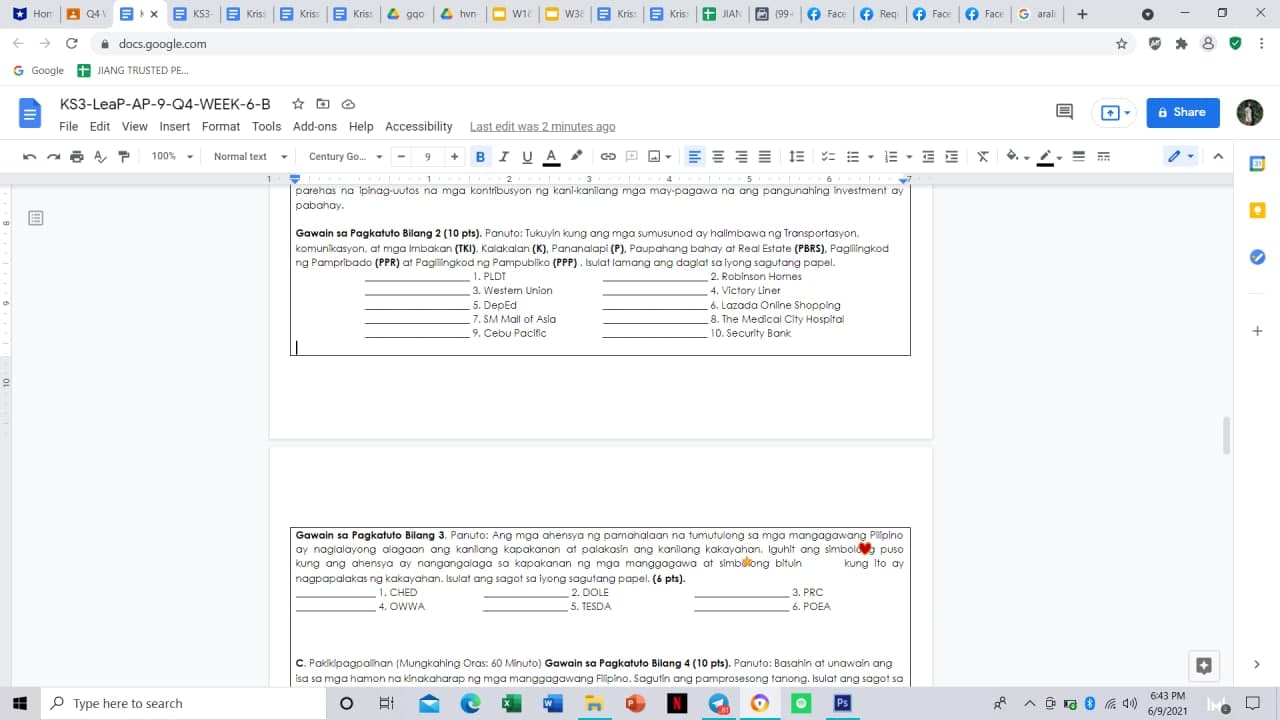Karapatan ng Manggagawa IV. YUGTO NG PAGKATUTO AT MGA GAWAING PAMPAGKATUTO A.