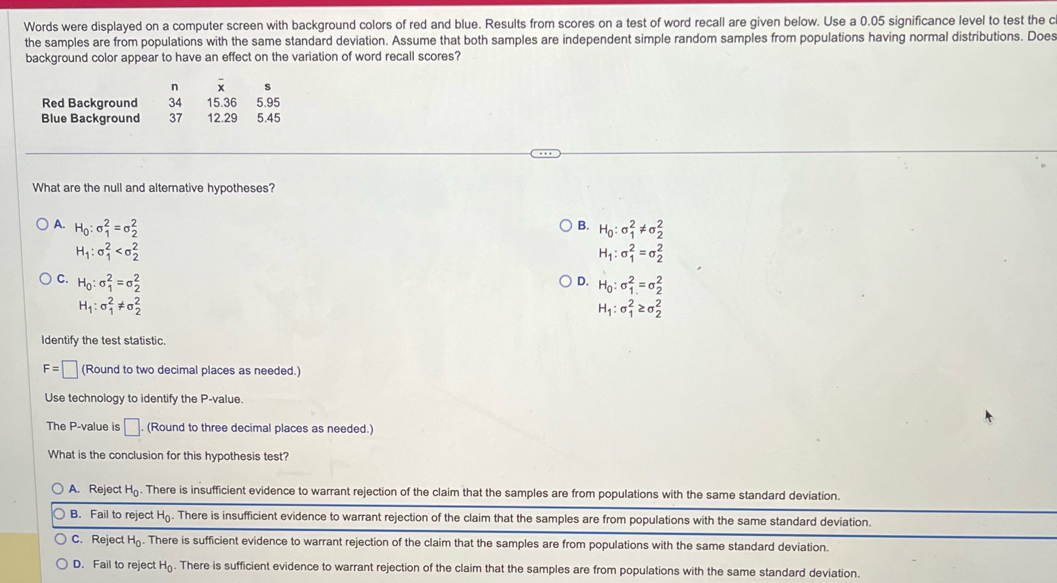  Does the background color appear to have an effect on the