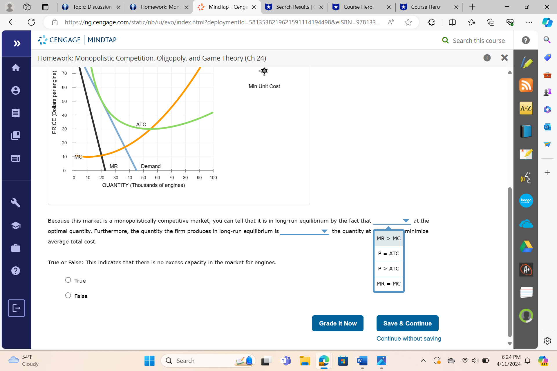 Results | C X Course Hero X Course Hero X + X