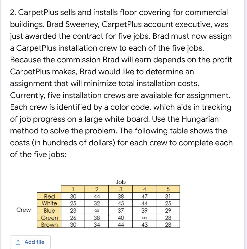 for commercial buildings. Brad Sweeney, CarpetPlus account executive, was just awarded the