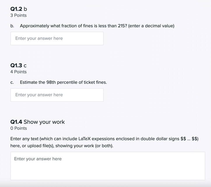 and/or upload a file (pdf, image, code, Markdown) at the end of