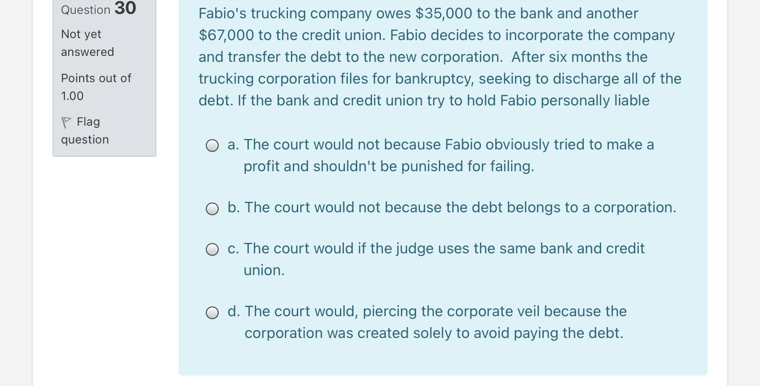 in her name, but answered which they both use for business. One