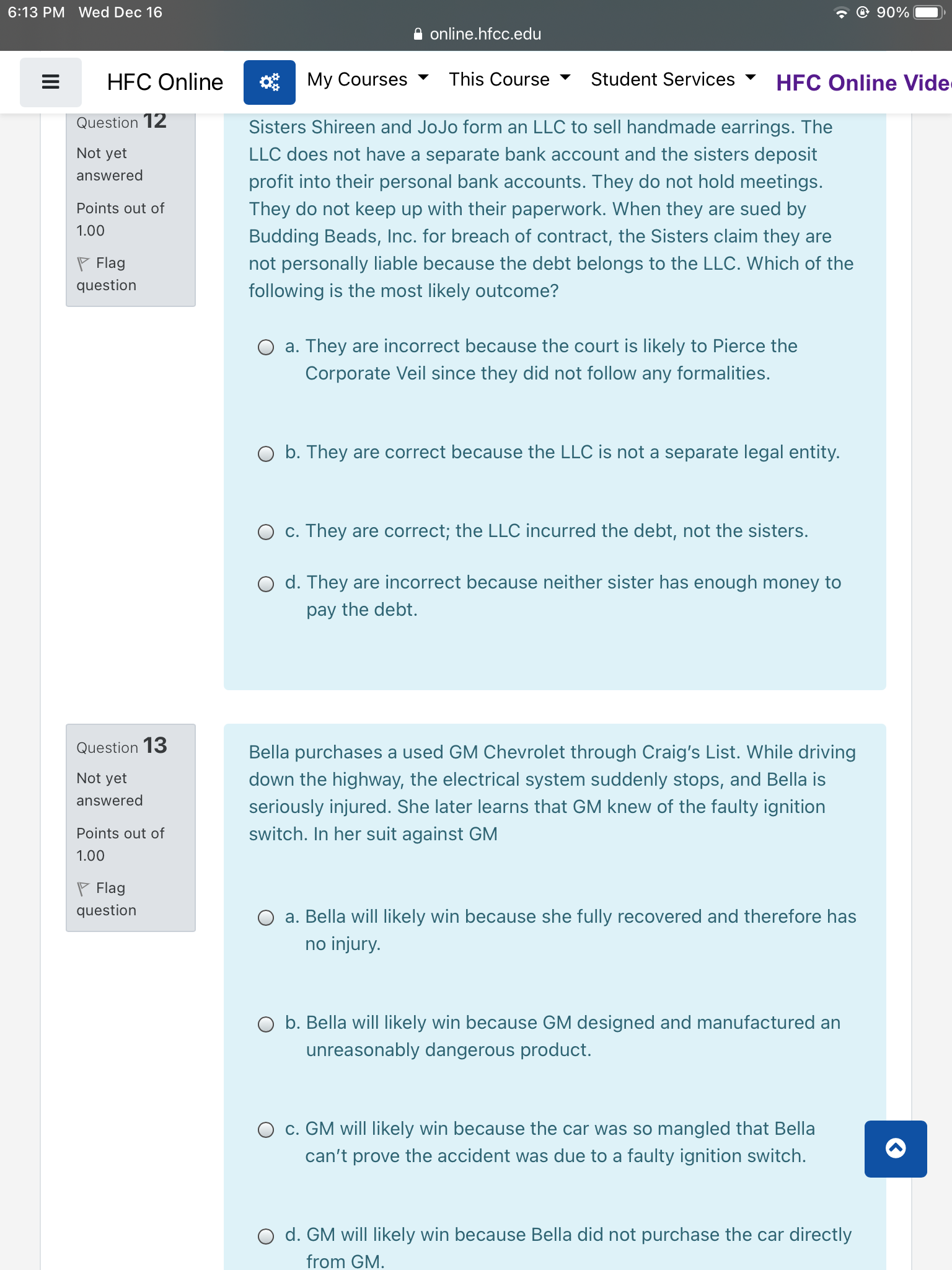 by Bob and Patrick. At the annual meeting answered of shareholders ofQuestion