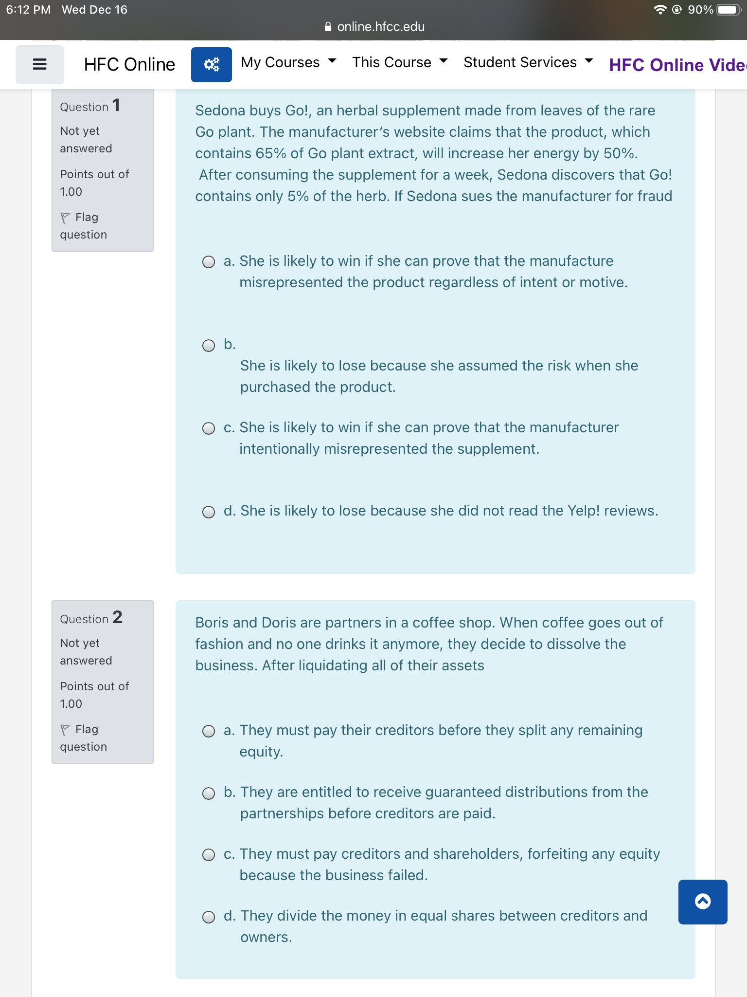 the opportunity to make the purchase to the Flag disinterested directors of