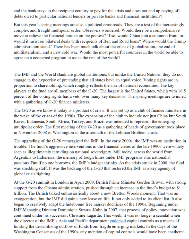 disagree? Why? ii. What ideas and/or facts you find interesting? iii. How