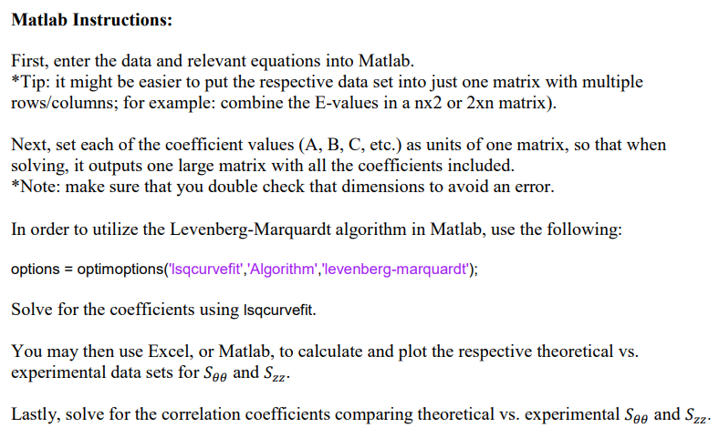 solving, it outputs one large matrix with all the coefficients included. *Note: