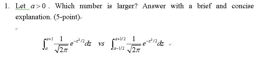 a brief and concise explanation. (5 -point)