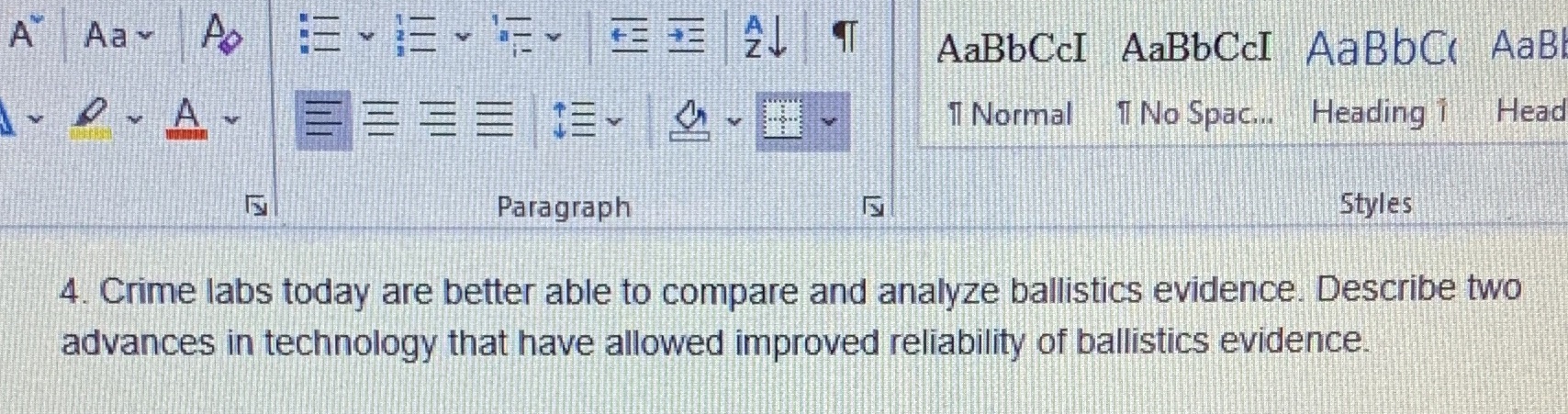 A Aa AaBbCcI AaBbCcI AaBbC( AaB A . E 1 Normal