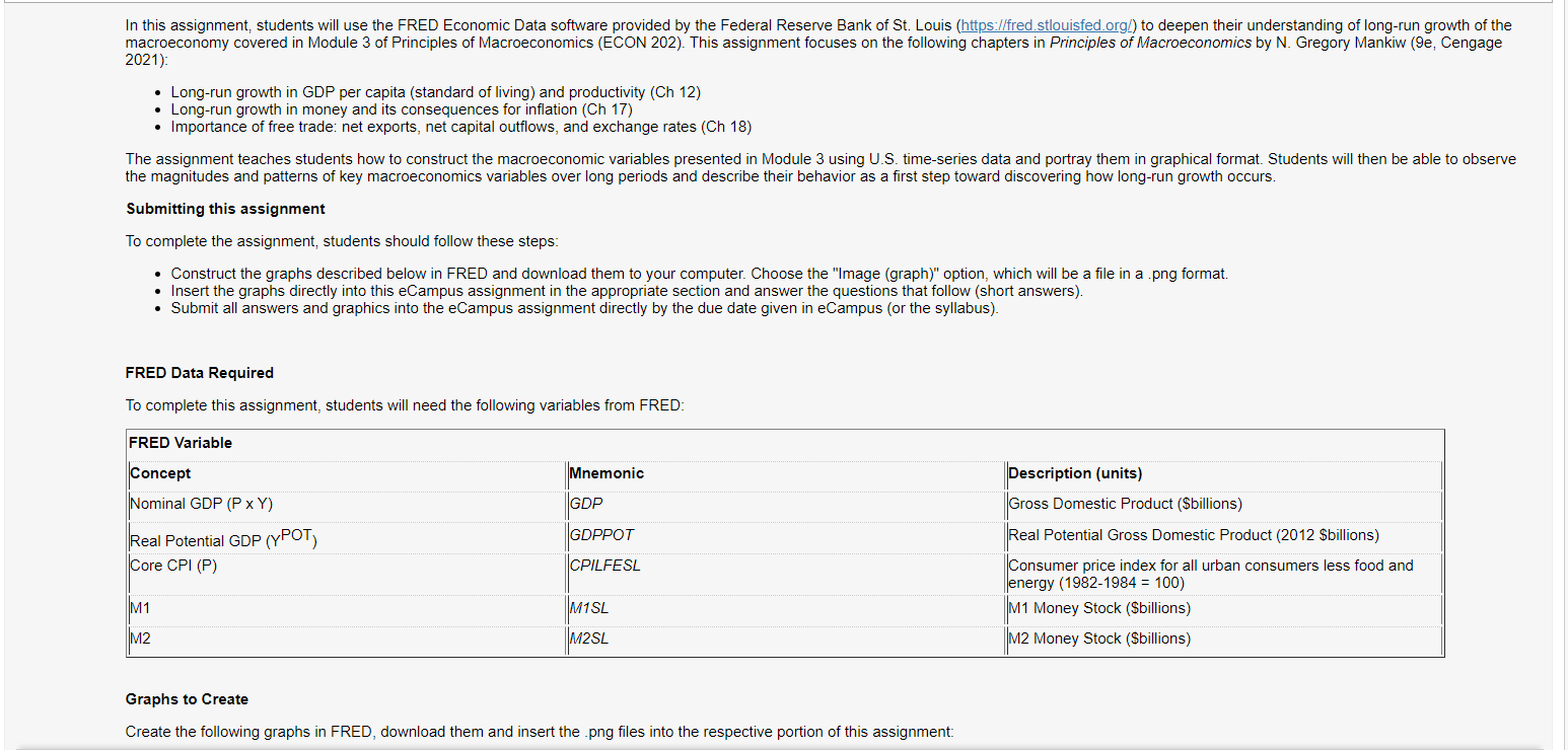 of living) and productivity (Ch 12) . Long-run growth in money and