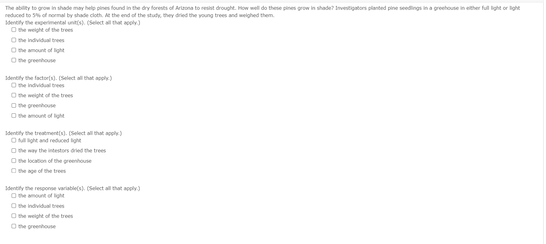 and professional women's club and mails a questionnaire to 100 of these