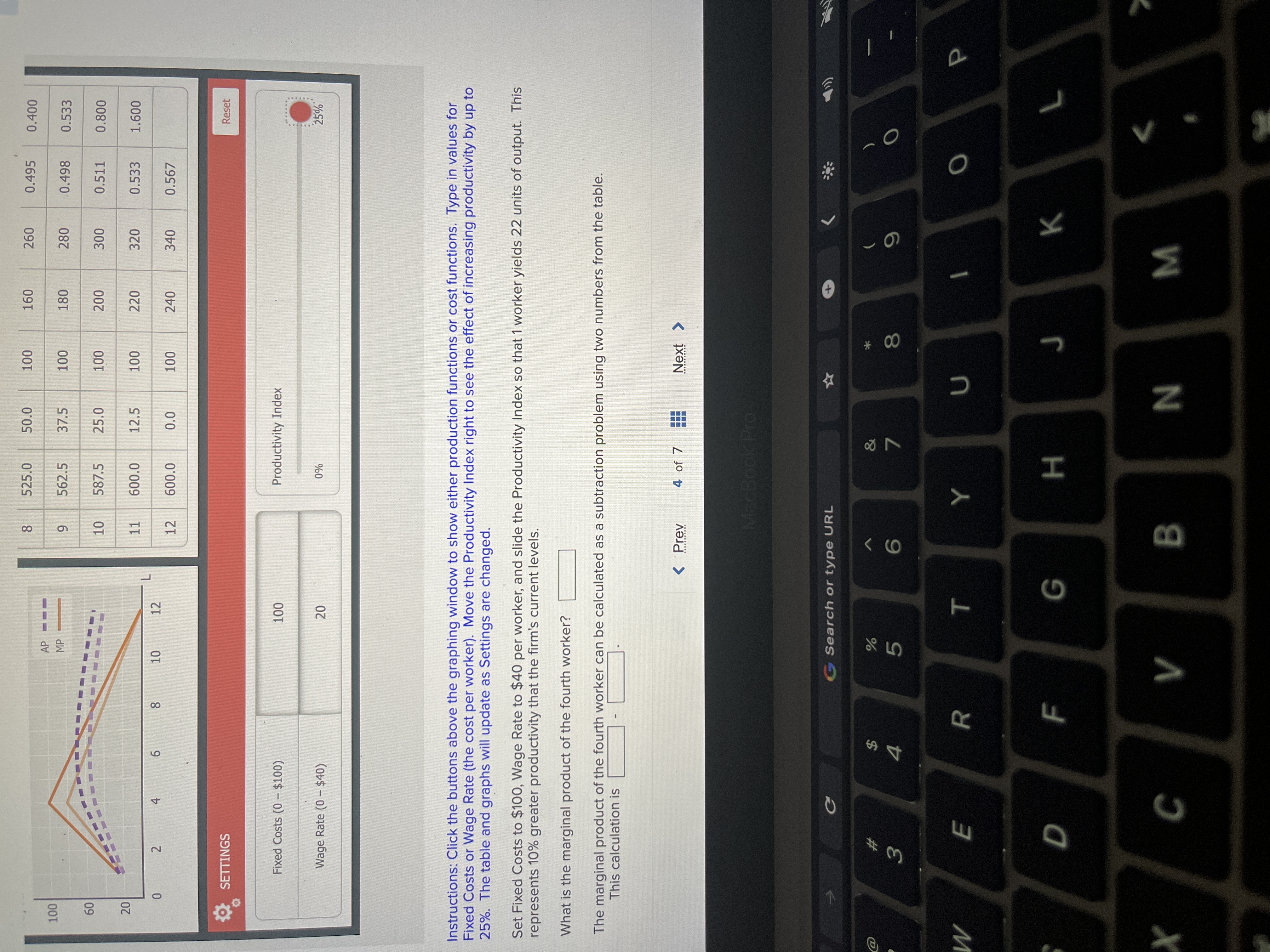 . GRAPHS Production Costs EECALCULATIONS Output (Q) Output M Fixed Variable Total