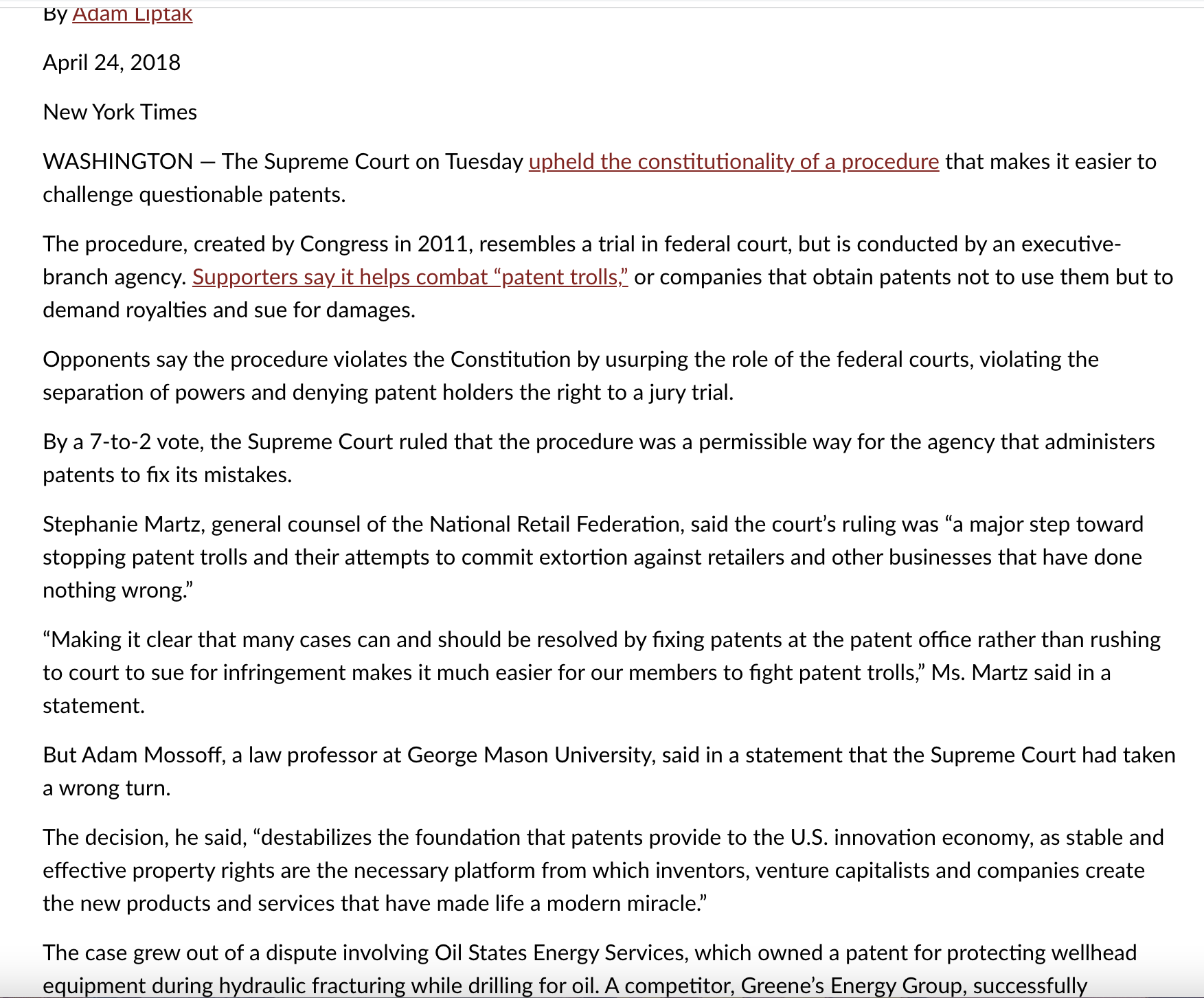 patent appeals. The court immediately took charge of the nation's patent landscape