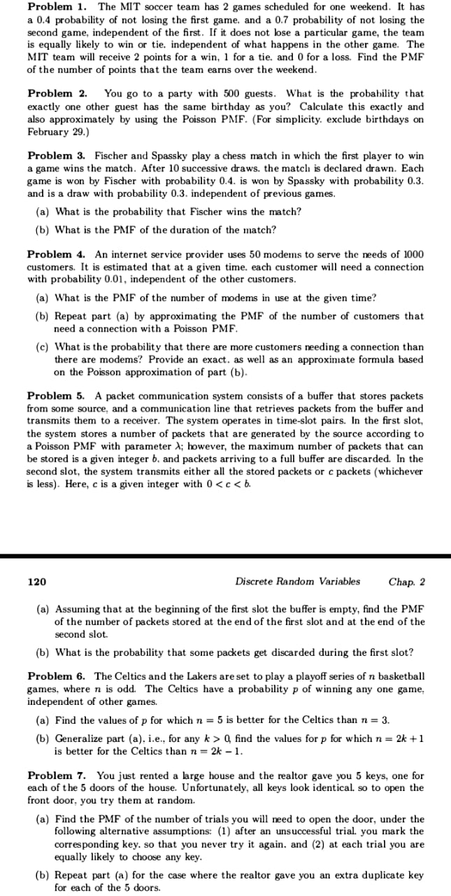  Hello, expert tutors. Problem 1. The MIT soccer team has 2