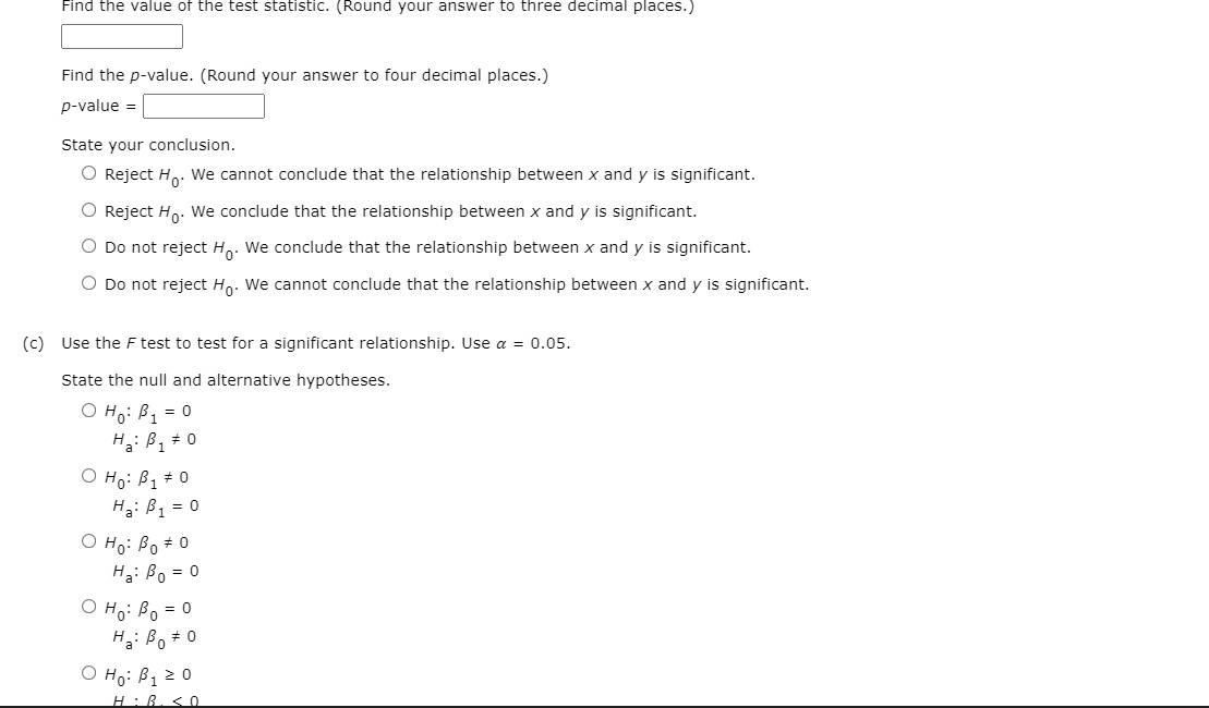 per minute. : A sales manager collected the following data on x