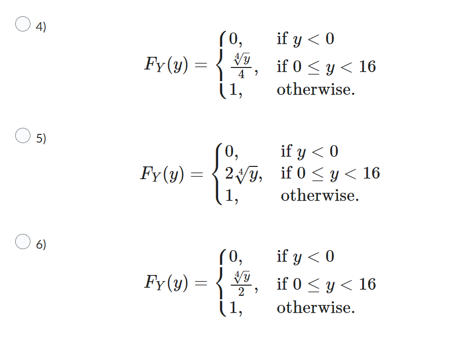random variable X is Fx (a) = 2' for 0